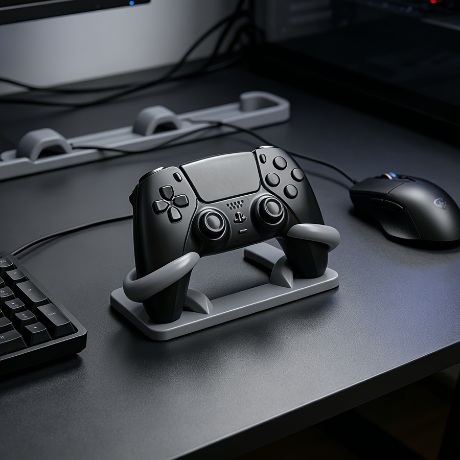 Desk Setup Ps5 - 미니멀리즘 게임 컨트롤러 홀더 3D 프린팅