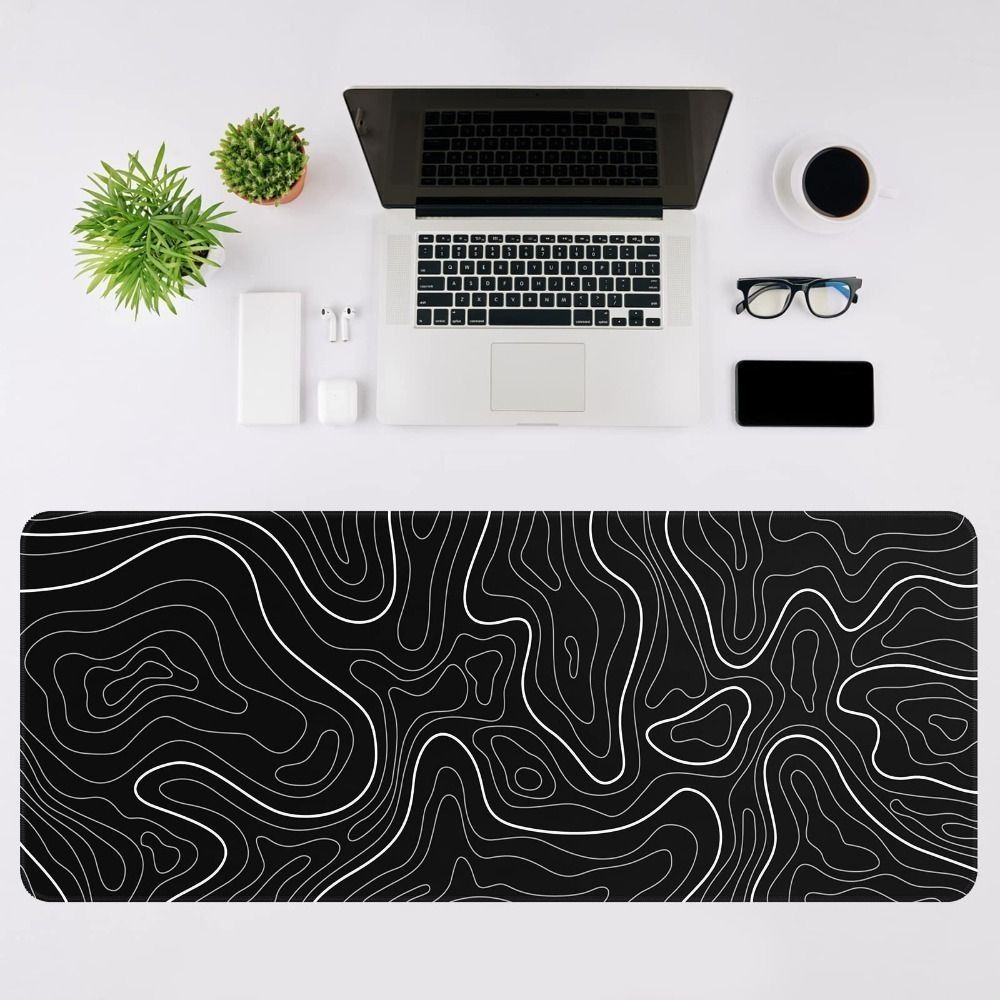 Desk Setup Rug - 전문 게임용 지형형 게임용 마우스 패드