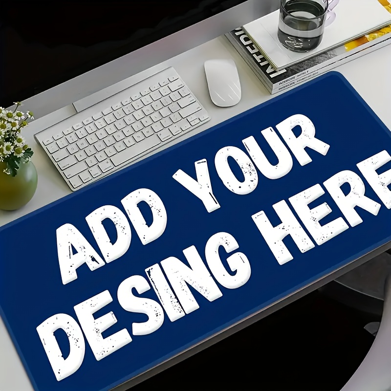 Desk Setup Rug - 맞춤형 아트 디자인 데스크 매트, 개인