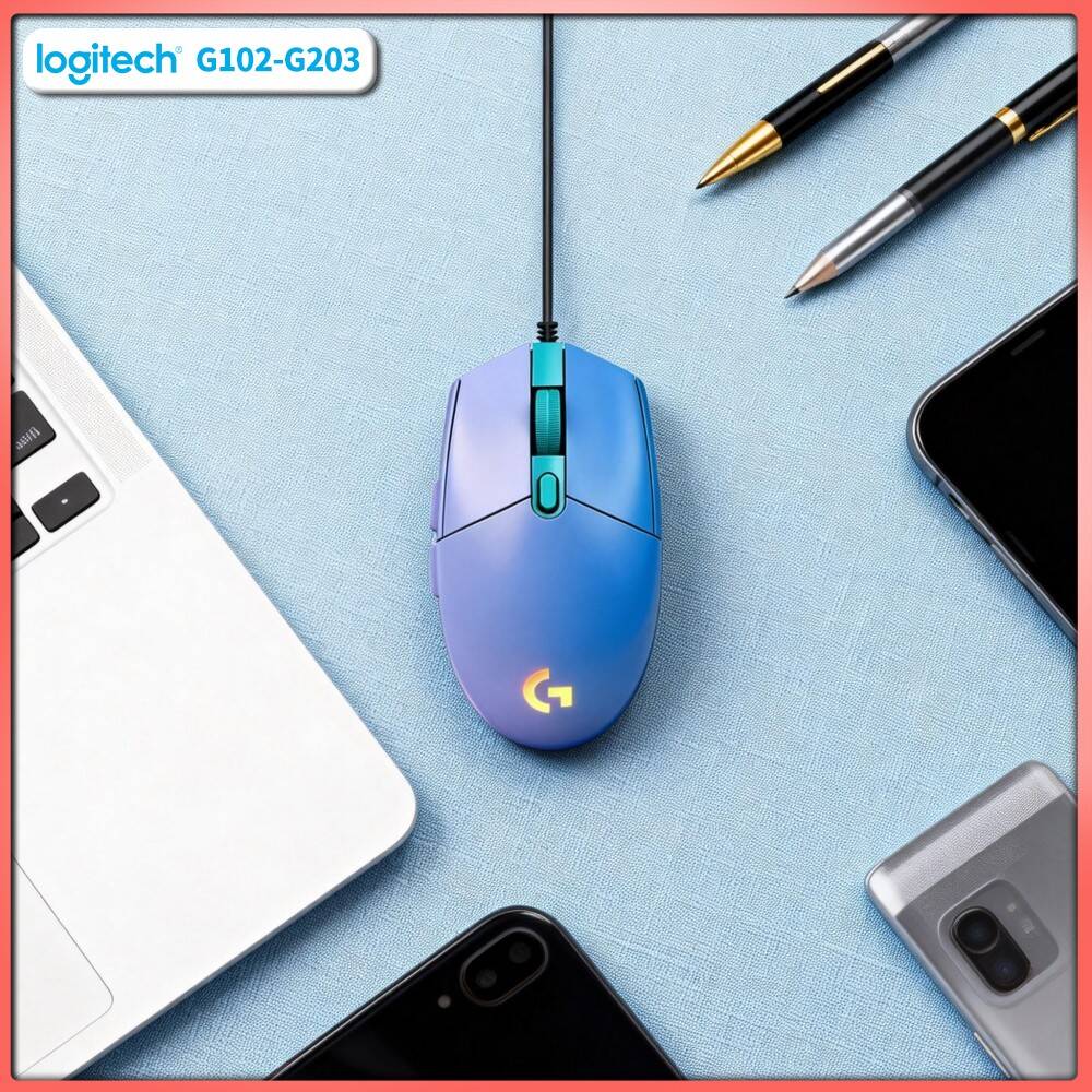 Logitech Mouse G203 - 로지텍 G203 게이밍 마우스 8000 DPI