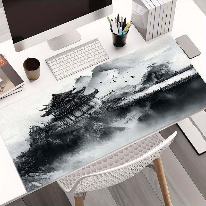 Desk Setup Ergonomics - 기발한 철제 아트 마우스 패드 클라우드