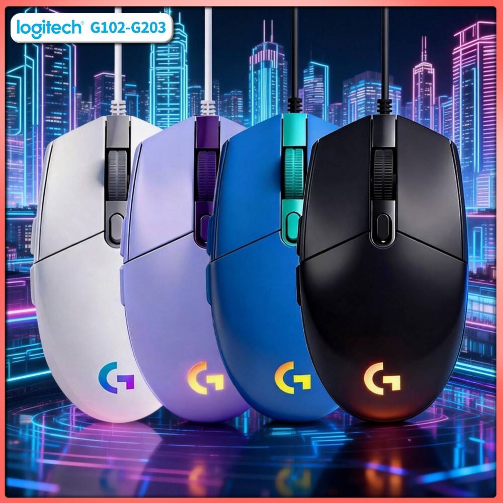 Logitech Mouse G203 - 로지텍 G203 프로디지 RGB 게이밍 마우스