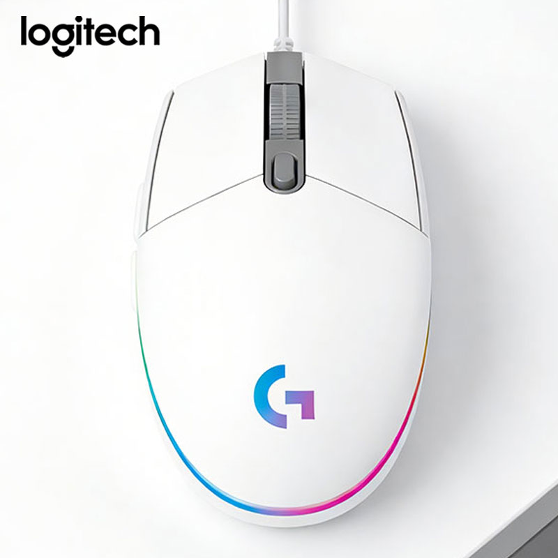 Logitech Mouse G203 - 로지텍 G102/G203 E-스포츠 그래픽 디자인 인체공학적