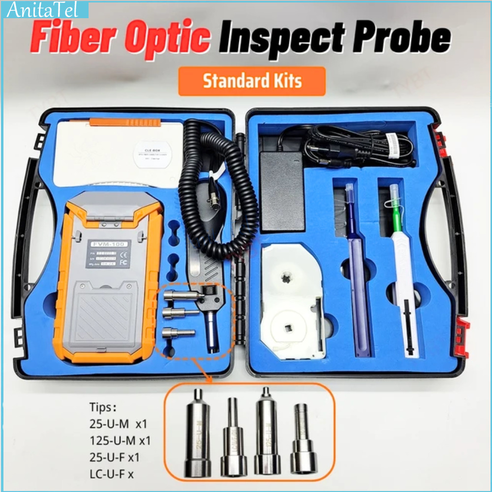 Monitor Cleaning Kit - FVM 광섬유 검사 현미경 프로브 지지대,