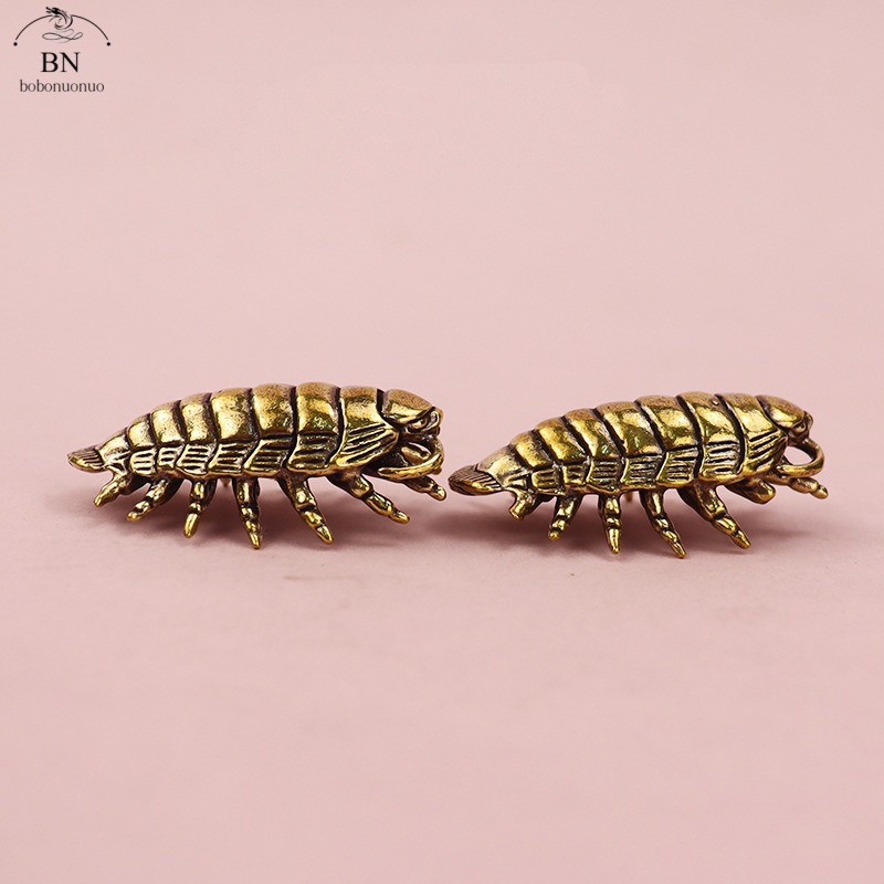 Desk Setup Design - 23.2g 거대한 Isopod 단단한 황동 생활