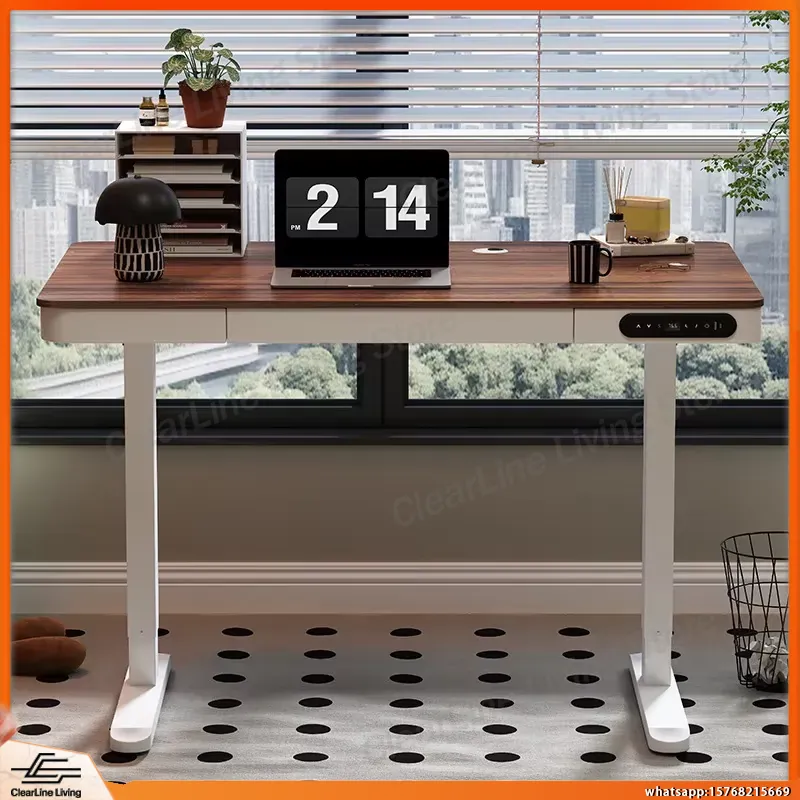 Desk Setup Ergonomics - 전동 높이 조절 게이밍 책상 (듀얼