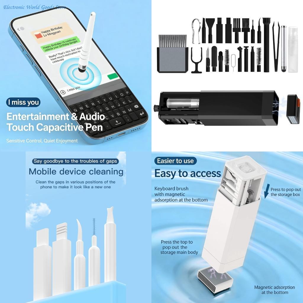 Monitor Cleaning Kit - 컴퓨터 모니터 전화 및 카메라 렌즈에서
