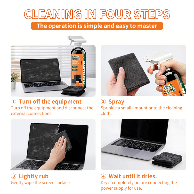 화면 청소 스프레이 키트(마이크로파이버 천 포함), 2 - Monitor Cleaning Kit 리뷰 및 가격