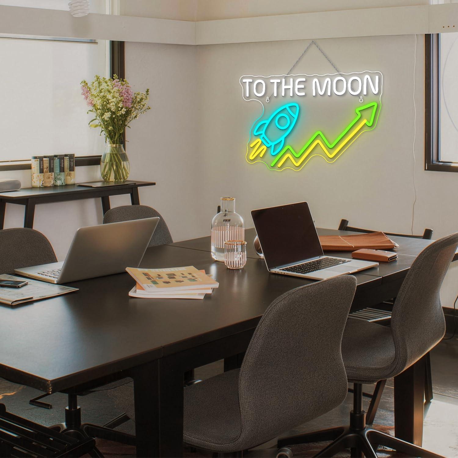 주식 네온사인 데이 트레이딩 액세서리 주식시장 장식 게 - Desk Setup Trading 리뷰 및 가격
