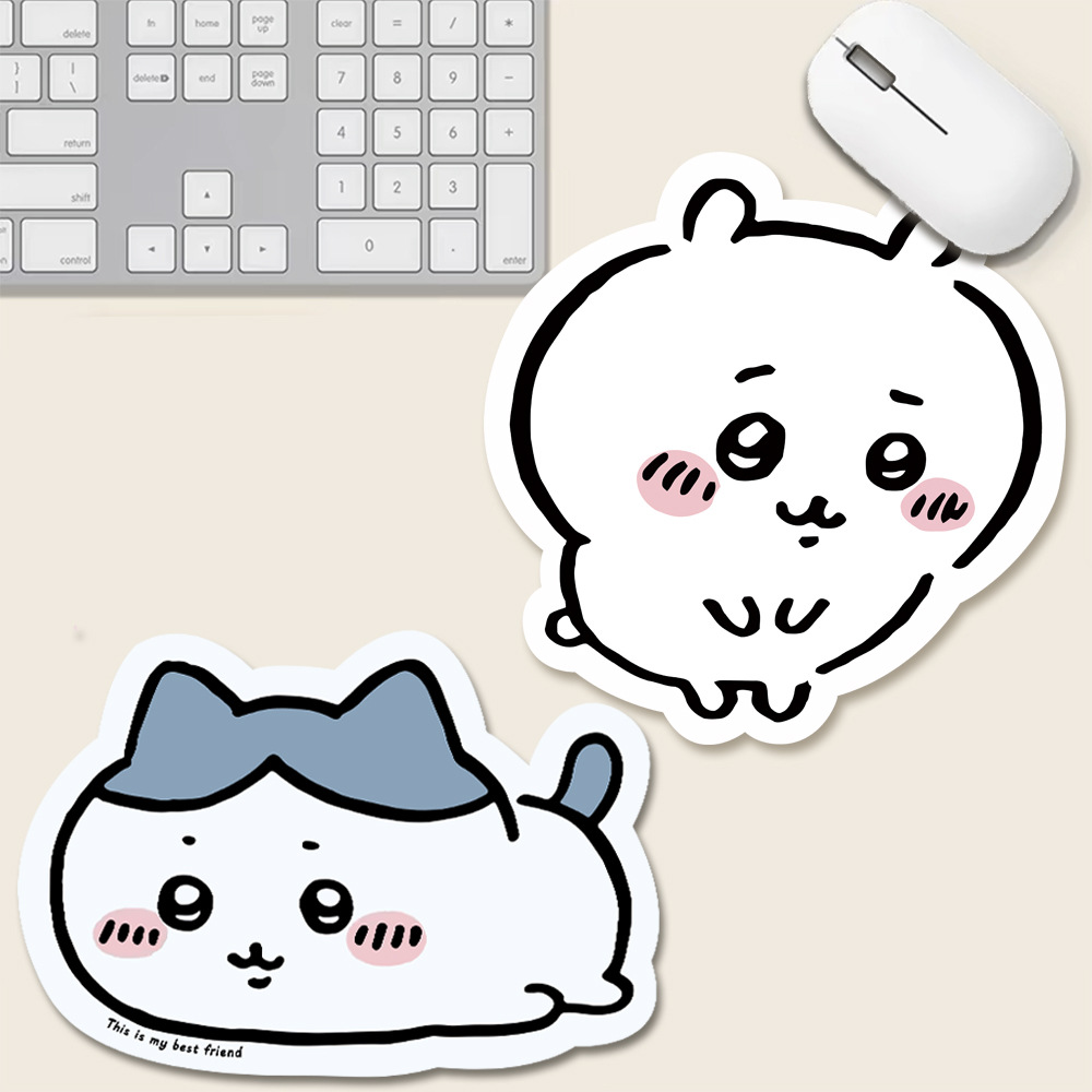 Kawaii Chiikawa 만화 마우스 패드 부드러운 - Desk Setup Accessories Aesthetic 리뷰 및 가격