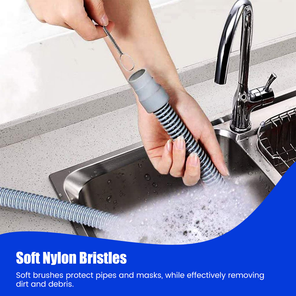 2 헤드 CPAP 마스크 및 호스 청소 브러시 ​​키트 - Monitor Cleaning Kit 리뷰 및 가격