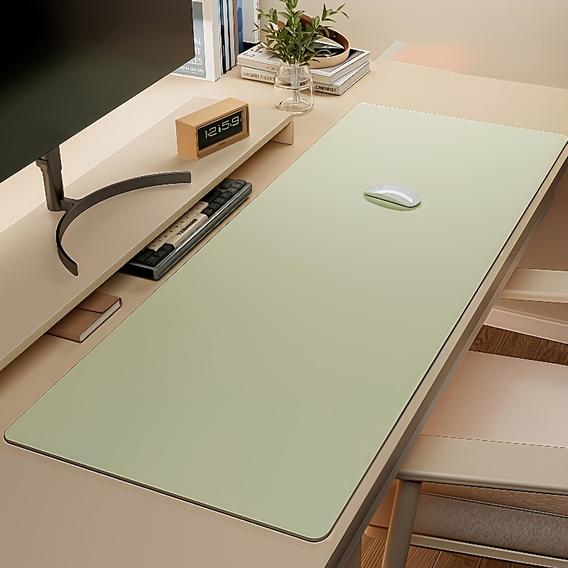 1개입 대형 PU 가죽 마우스 매트, 사무실 또는 가정 - Desk Setup Rug 리뷰 및 가격