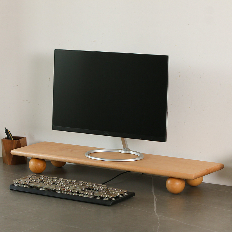 원목 모니터 받침대 노트북 높이 조절 스탠드 데스크탑  - Desk Setup For Laptop And Monitor 리뷰 및 가격