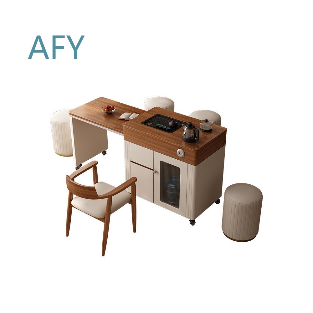 원목 이동식 테이블 및 의자 세트, 가정 사무실 책상  - Desk Setup Small Room 리뷰 및 가격