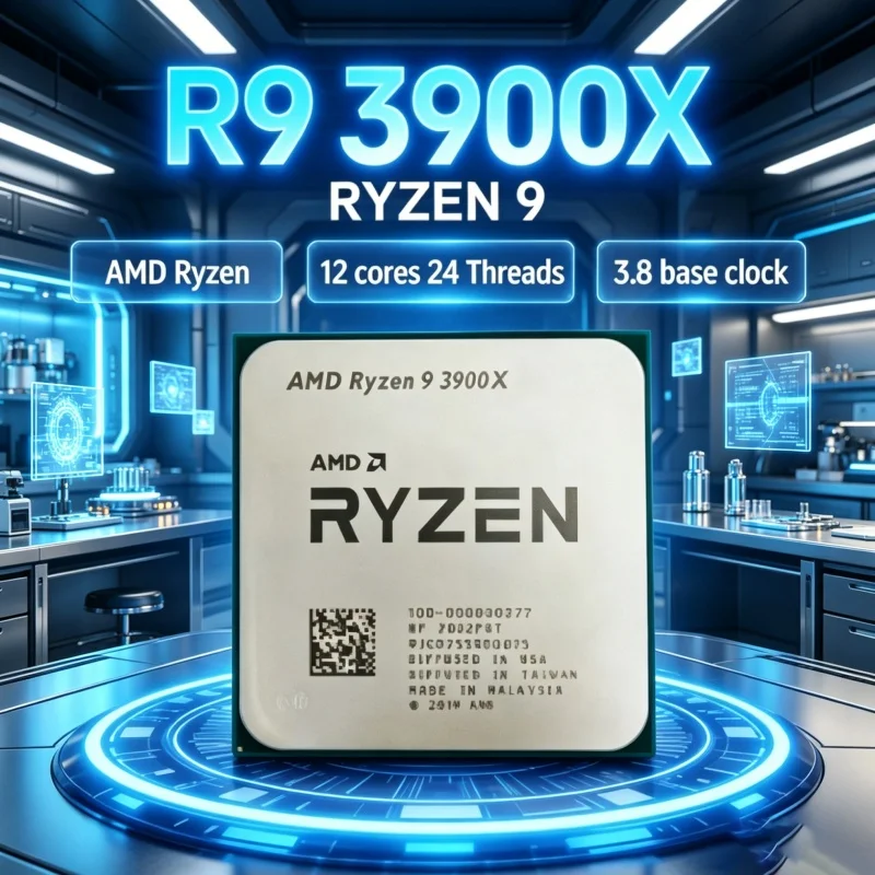 AMD Ryzen 9 3900X 언락 프로세서 [3.8 - Amd Cpu Ryzen 9 리뷰 및 가격