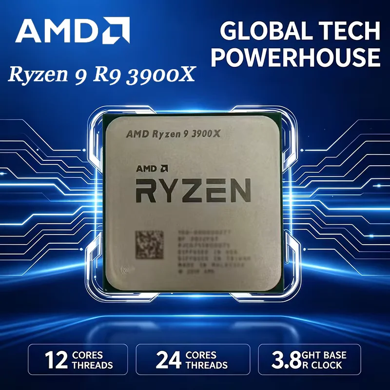 AMD Ryzen 9 3900X 언락 프로세서 [3.8 - Amd Cpu Ryzen 9 리뷰 및 가격