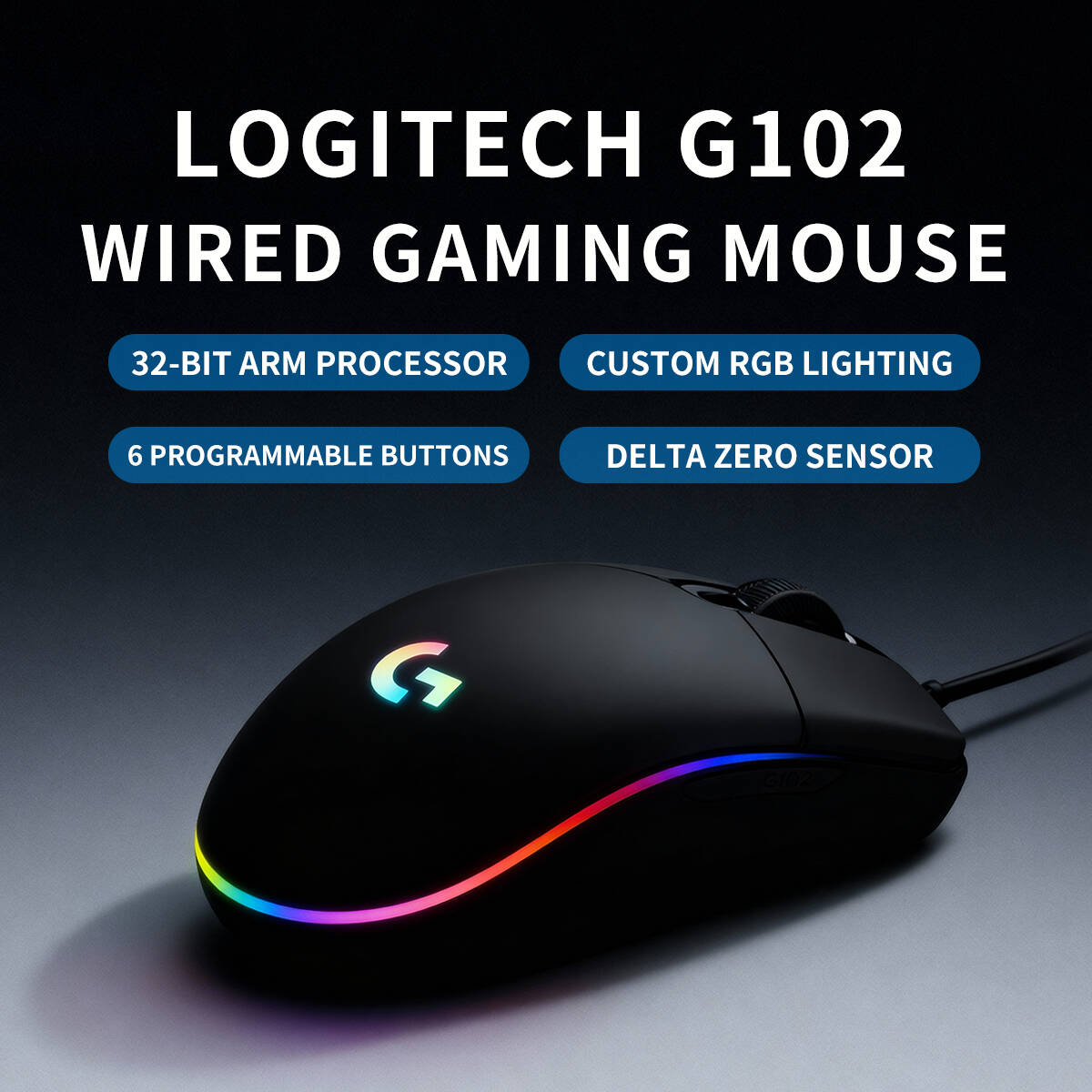 G102 로지텍 G203 RGB 게이밍 마우스, 프로디 - Logitech Mouse G203 리뷰 및 가격