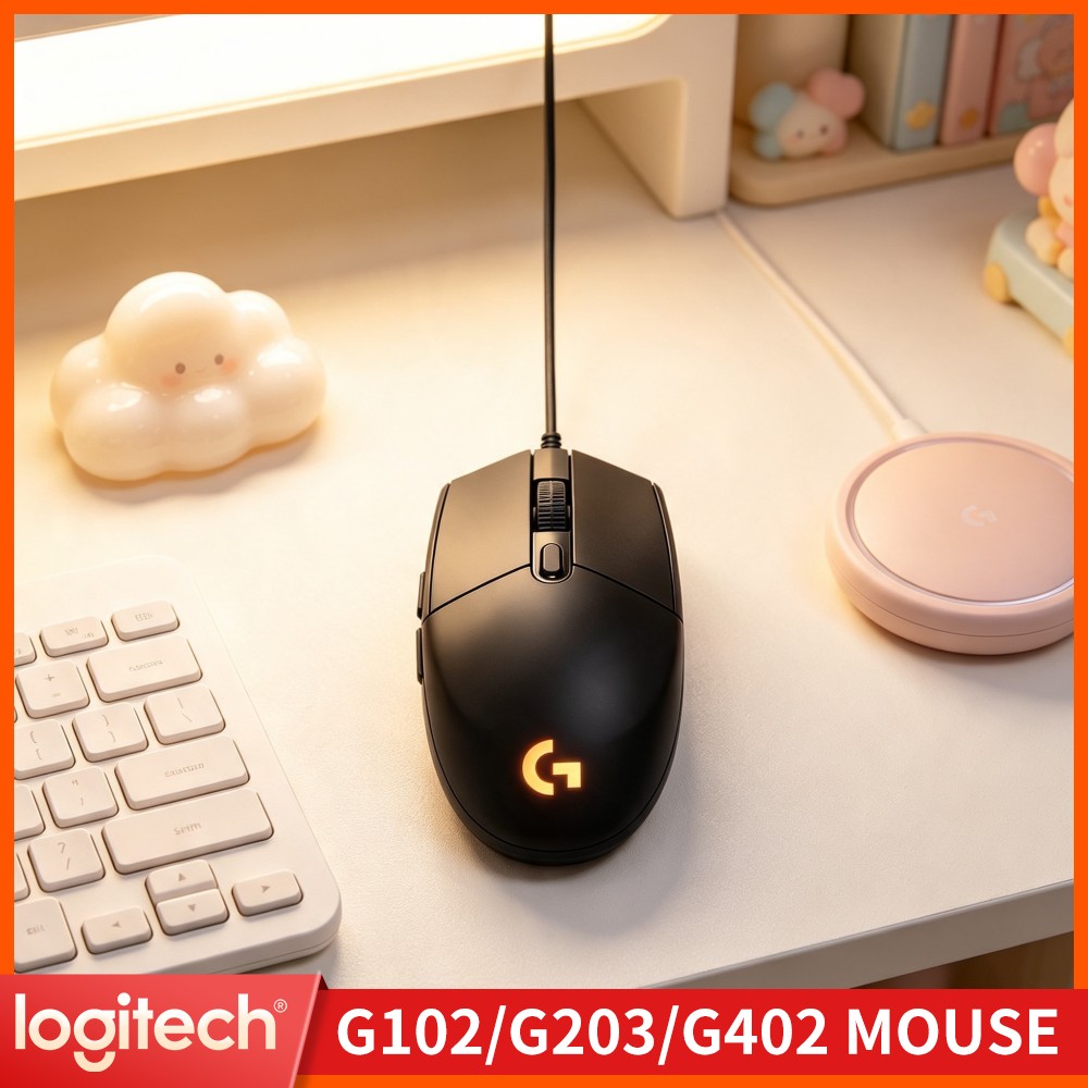로지텍 G203 유선 게이밍 마우스 견고한 외부 커버  - Logitech Mouse G203 리뷰 및 가격