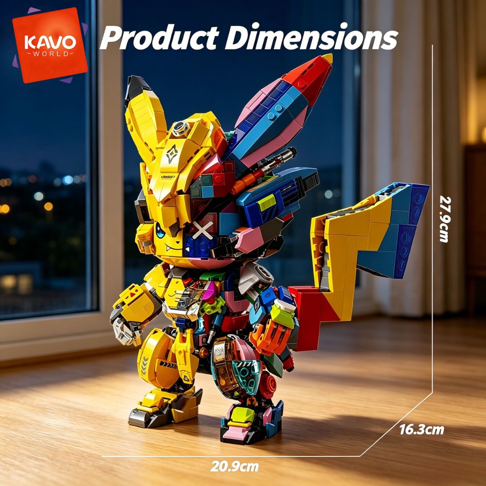 KAVOWORLD 1505PCS 메카니컬 마우스 메카  - Desk Setup Small Room 리뷰 및 가격