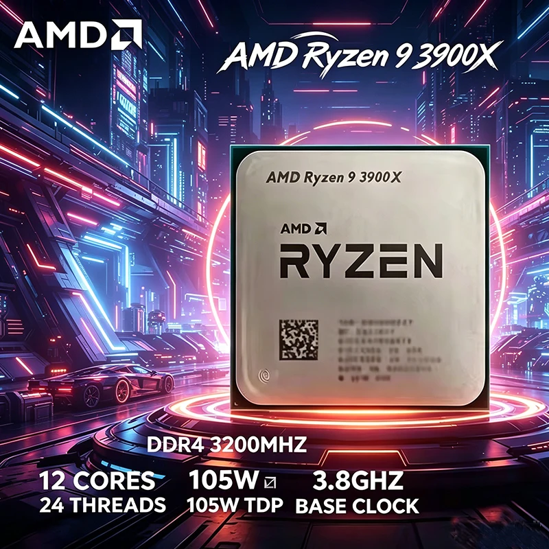 AMD Ryzen 9 R9 3900X CPU 12코어  - Amd Cpu Ryzen 9 리뷰 및 가격