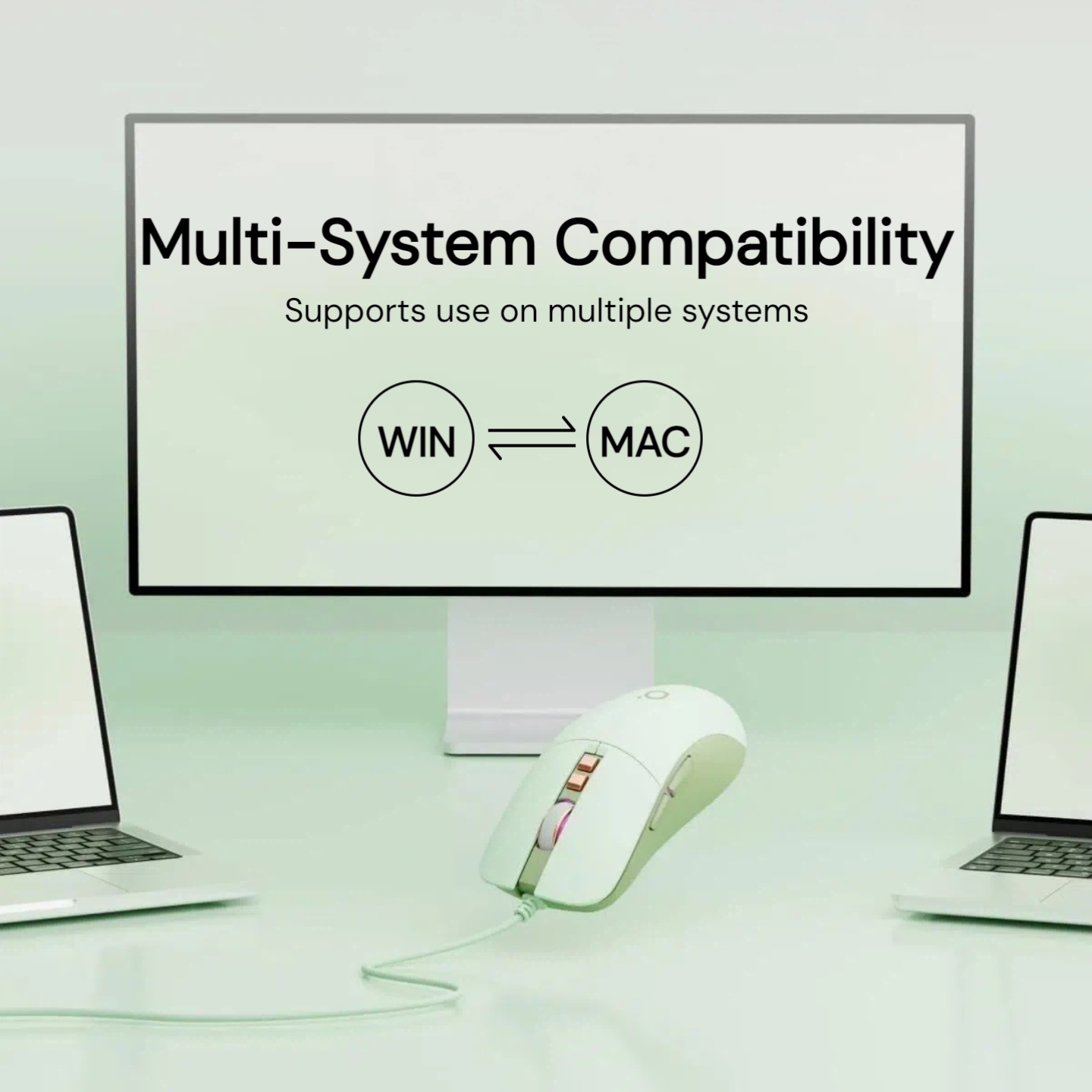미적 감각의 유선 마우스, 무소음 2400DPI USB - Desk Setup Accessories Aesthetic 리뷰 및 가격