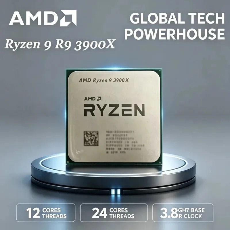 100% 새 상품 AMD Ryzen 9 3900X, 1 - Amd Cpu Ryzen 9 리뷰 및 가격