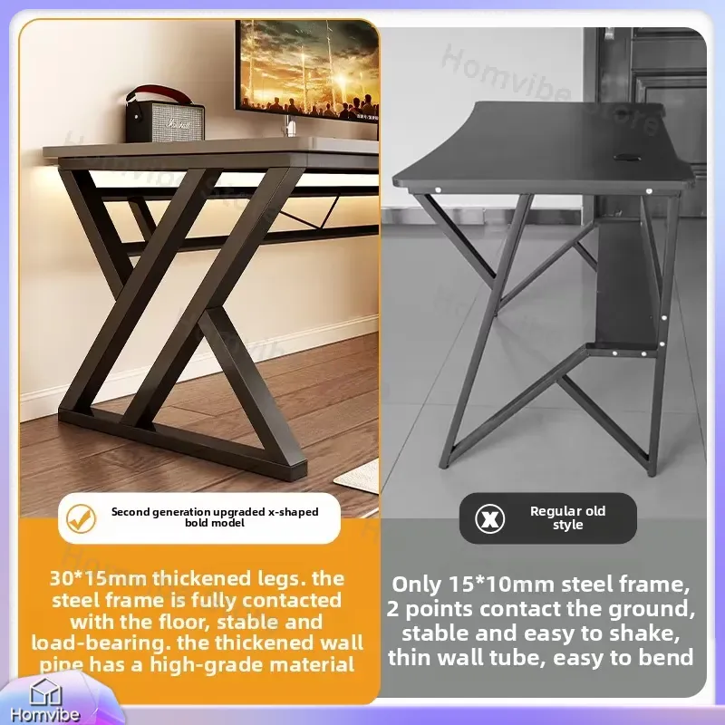 현대적인 원목 컴퓨터 책상 (홈 오피스 게임용) - 인 - Desk Setup Ergonomics 리뷰 및 가격