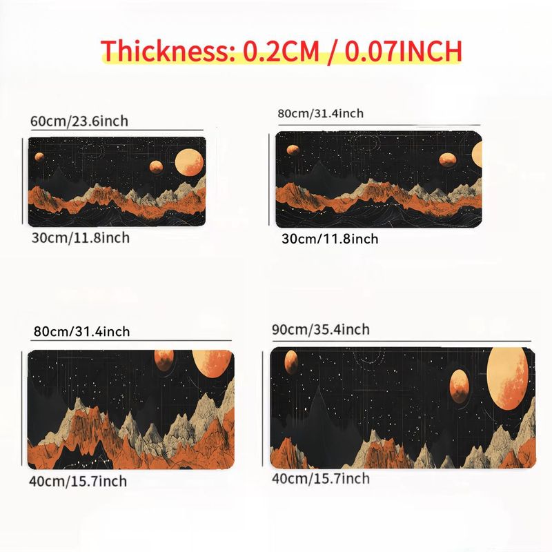 브랜드 클라우드 드래곤 아이언 마우스 패드 대형 인체공 - Desk Setup Ergonomics 리뷰 및 가격