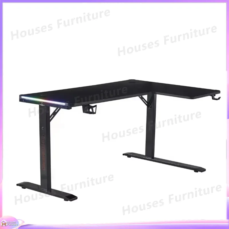 대형 160cm 게이밍 책상 (LED 조명 포함) 인체 - Desk Setup Ergonomics 리뷰 및 가격