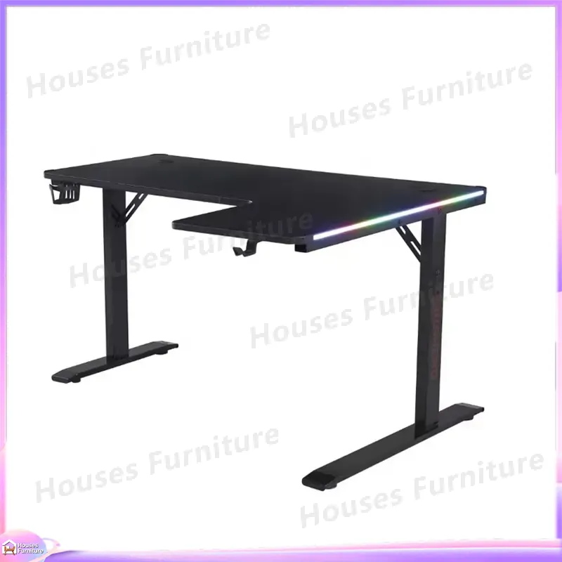 대형 160cm 게이밍 책상 (LED 조명 포함) 인체 - Desk Setup Ergonomics 리뷰 및 가격