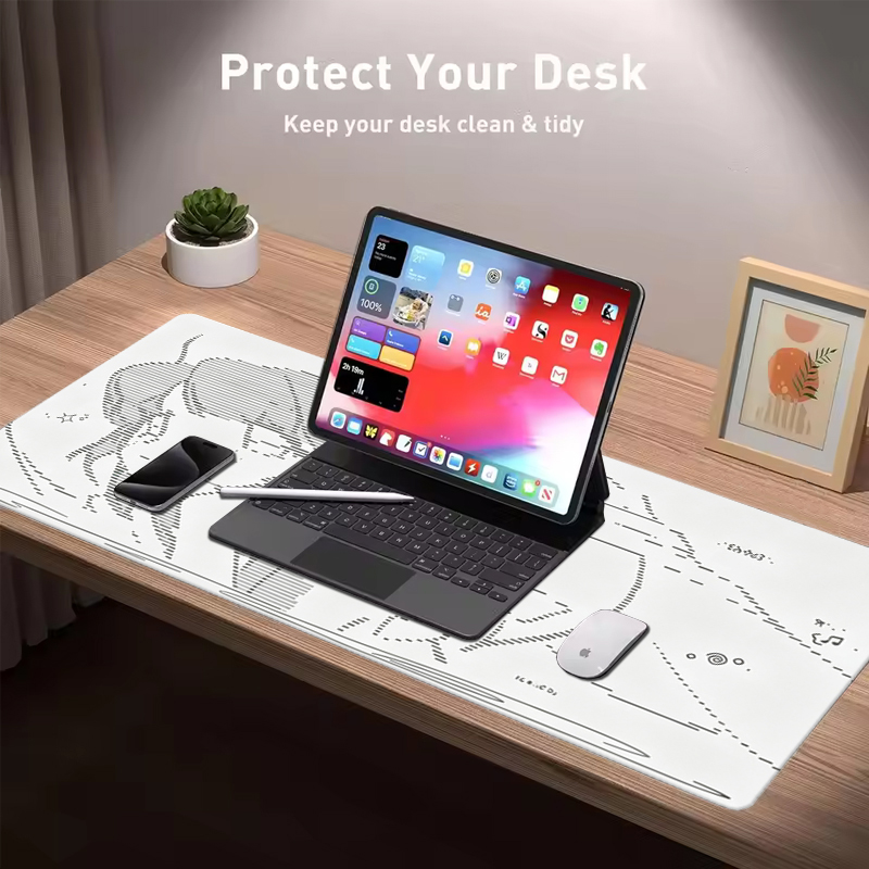 1Pcs 가죽 마우스 패드 애니메이션 엔젤 소녀 Y2k - Desk Setup Rug 리뷰 및 가격