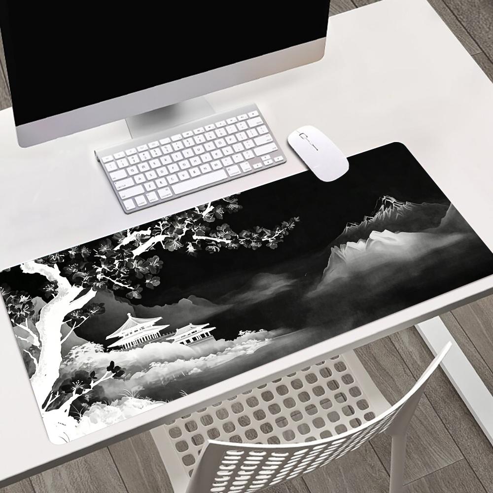 그레이 문라이트 나이트 대형 마우스패드 부드러운 고무  - Desk Setup Grey 리뷰 및 가격